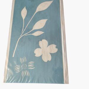 Sandy Aubuchon Stencil Dogwood Flower Leaf Branch Easy Art Production Free Form